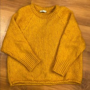 Zara Knit mohair blend sweater